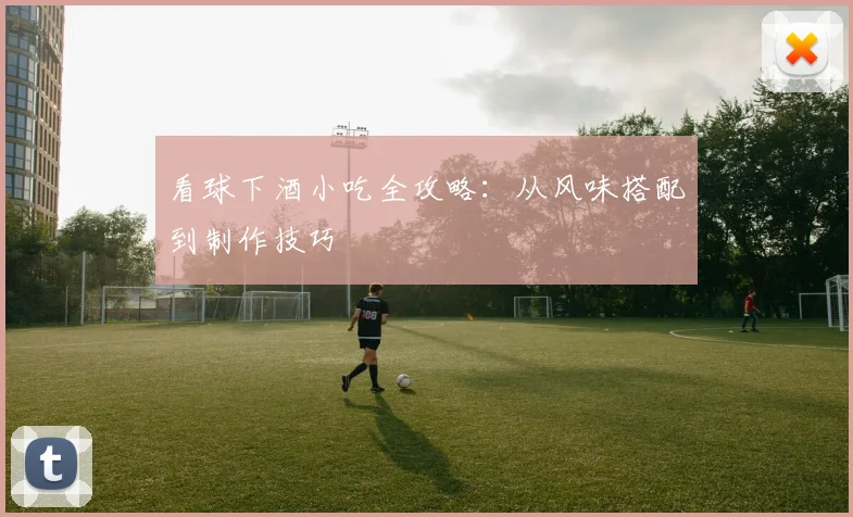 看球下酒小吃全攻略：从风味搭配到制作技巧